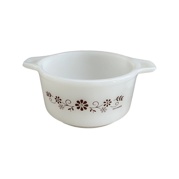 Vintage MCM Dynaware 3 Piece Set : Brown Daisey Cookware: 50’ss Kitchenware - Picture 4 of 7